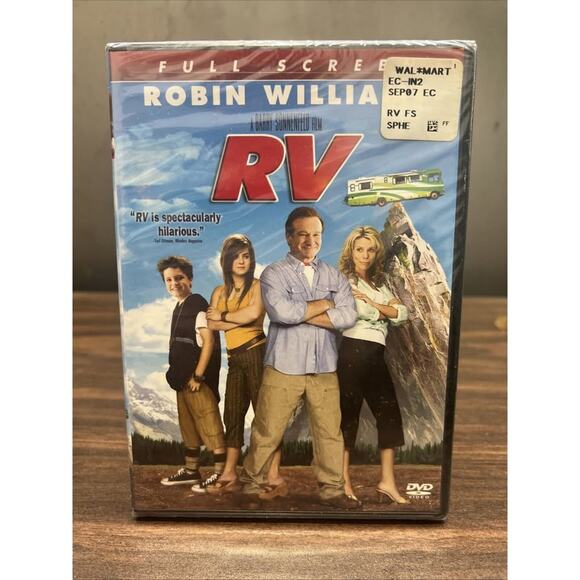 NEW SEALED RV Robin Williams DVD Full Screen 2006 Comedy Special Features - Picture 1 of 3